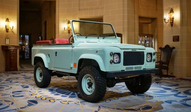 Oshe Automotive unveils classically re-imagined Land Rover Adventure