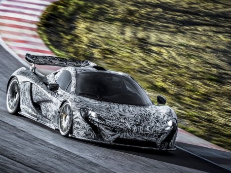 The McLaren P1 adopts twin power to deliver phenomenal torque, instantly