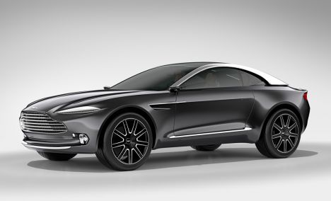 Geneva's best kept secret: Aston Martin DBX Concept 