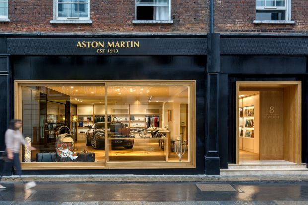 Aston Martin opens new destination at 8 Dover Street, W1