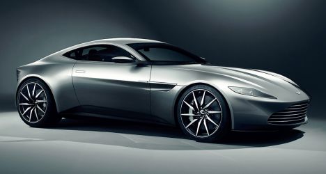 Aston Martin debuts unique car for new James Bond movie