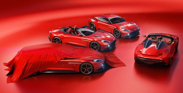 A fabulous quartet of Vanquish Zagatos revealed