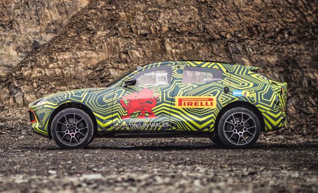 Aston Martin reveals radical colour scheme for new DBX SUV