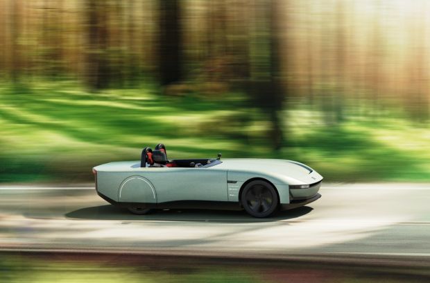 All-new British two-seater electric sports car reveals the HMI of the future