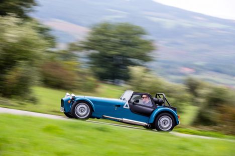 Caterham Seven 160 - the world's most economical two-seater sportscar