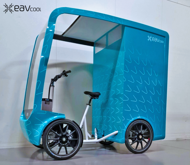 EAV launches temperature-controlled eCargo bike
