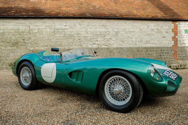 Evanta Aston Martin DBR1 is on its way to Silverstone