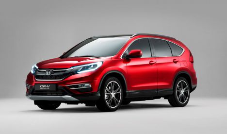 Honda reveals new-look Swindon-built CRV