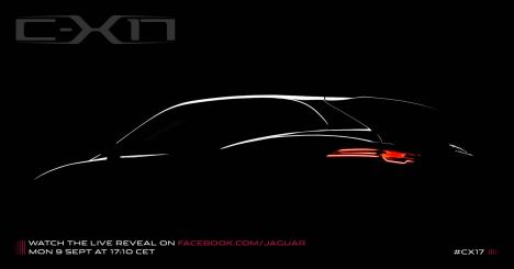 Jaguar to unveil C-X17 concept at Frankfurt Show