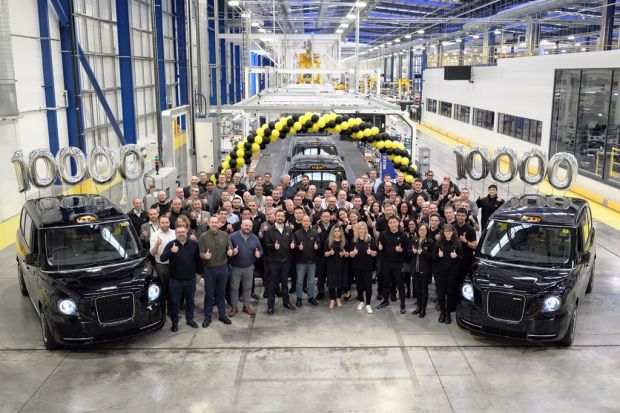LEVC celebrates 10,000 vehicles