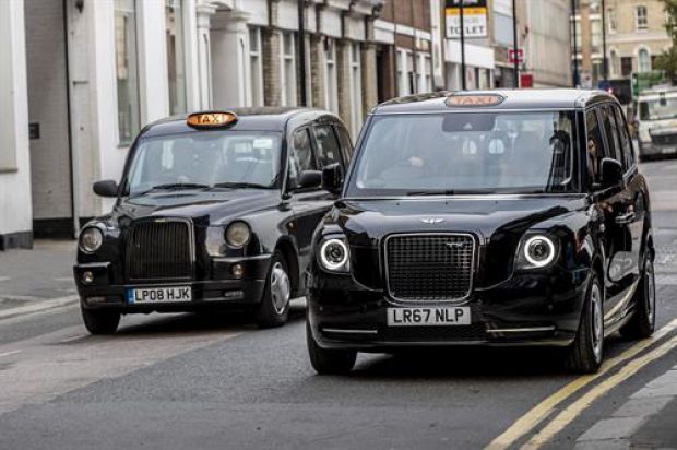 Taxi! New electric taxis appear on London's roads for final testing.