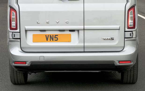 LEVC reveals VN5 name for new electric van
