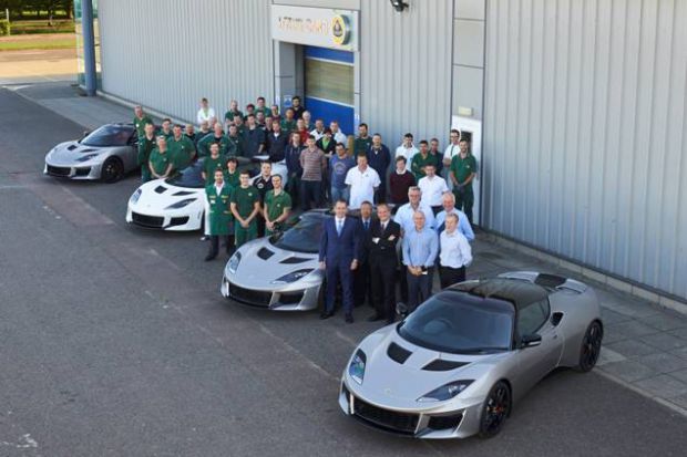 First deliveries of new Lotus Evora 400 underway