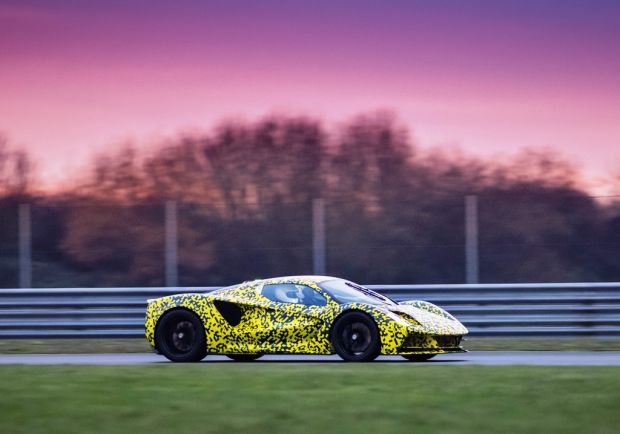 Lotus reveals driver testing notes on electric hypercar