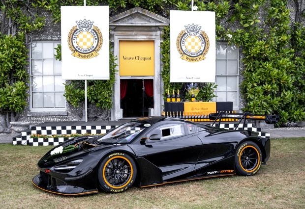 McLaren 720S GT3X storms to victory at Goodwood FOS