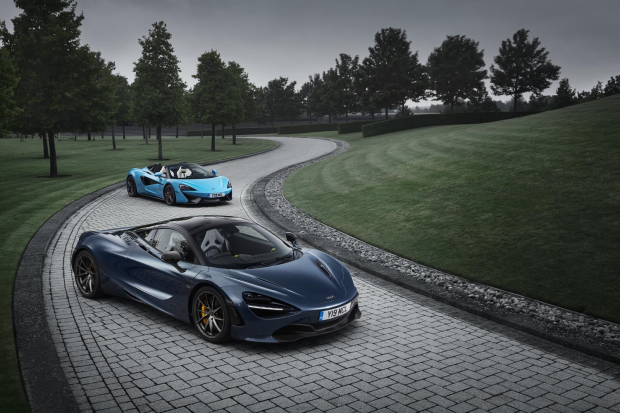 McLaren celebrates its 'British-builtness' at London Motor Show