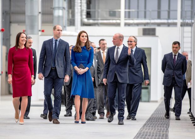 Royal opening for McLaren's new carbon fibre production centre 