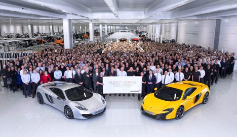 McLaren Super Series continues to break records