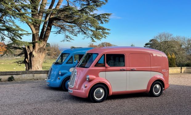 Morris Commercial secures substantial funding for all-electric JE van