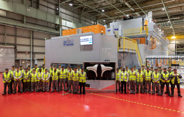 Nissan unveils new 'stamping' line in Sunderland