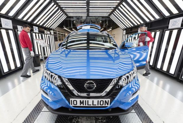 Ten millionth vehicle built at Nissan Sunderland Plant 