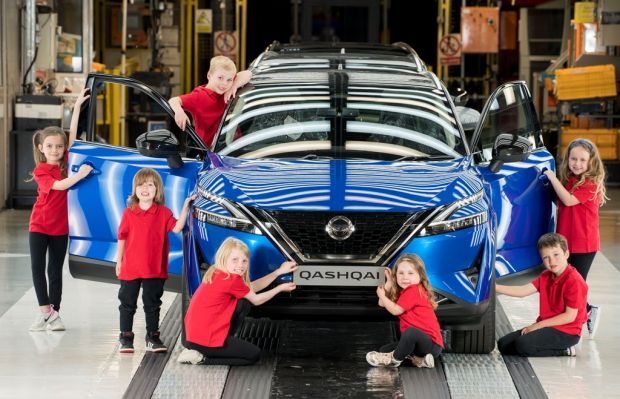 Nissan starts production of new Qashqai in Sunderland
