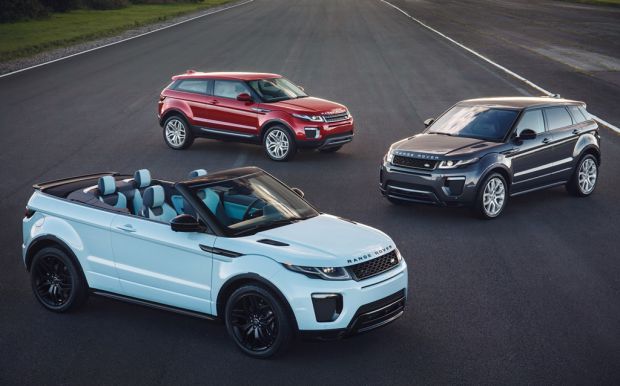Over half a million Evoques built since launch