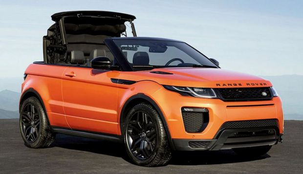 Evoque convertible opens up  more sales for JLR 
