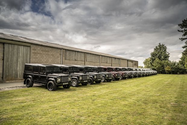 Twisted Automotive reveals 16 factory-fresh classic Defender 110s