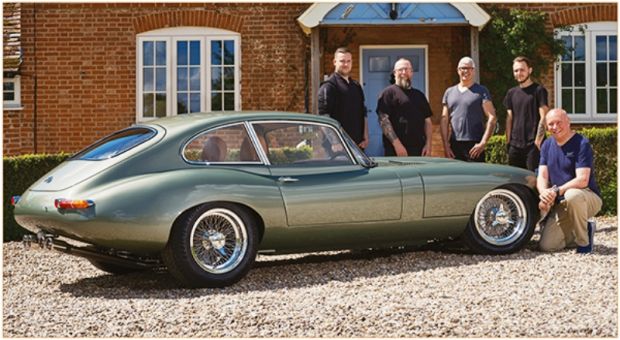 V12 E-Type Reimagined to be launched at the London Concours