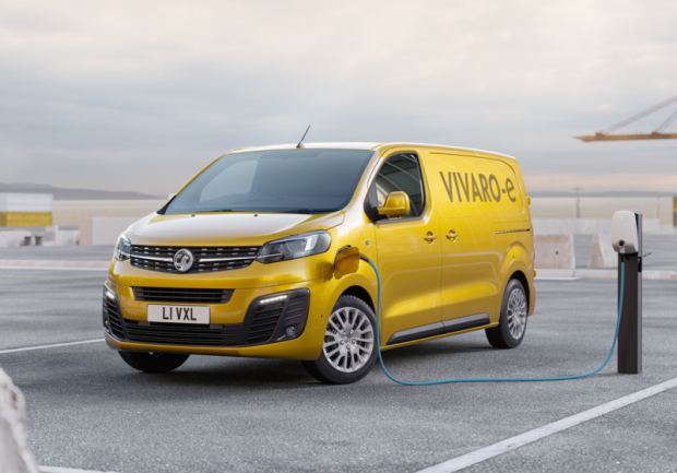 Vauxall Vivaro van goes electric