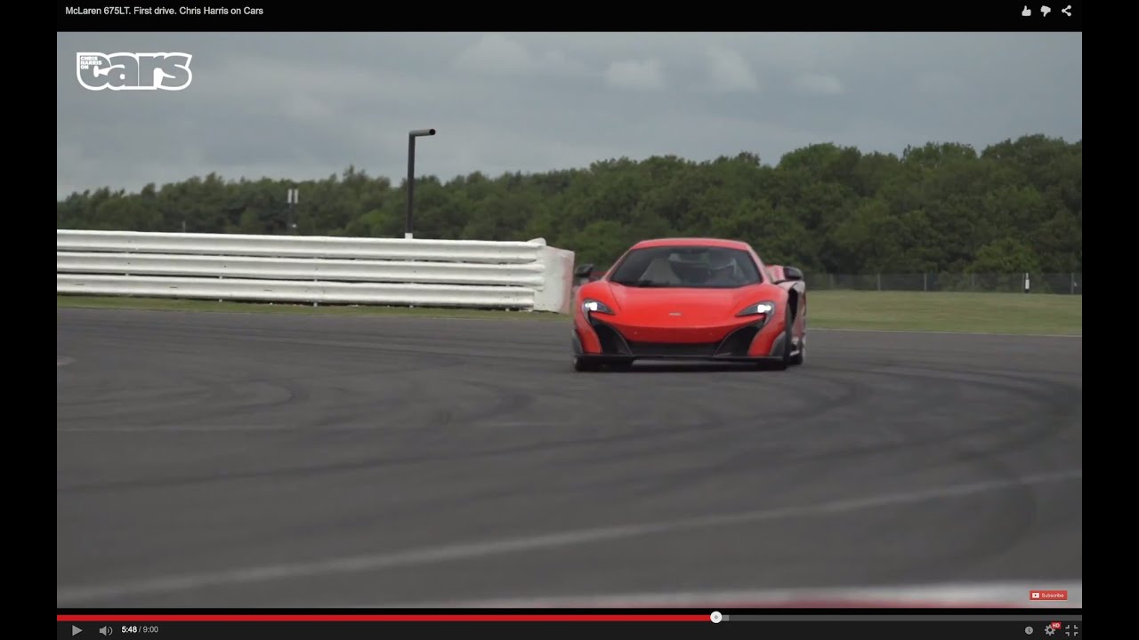 McLaren 675LT. First drive. Chris Harris on Cars