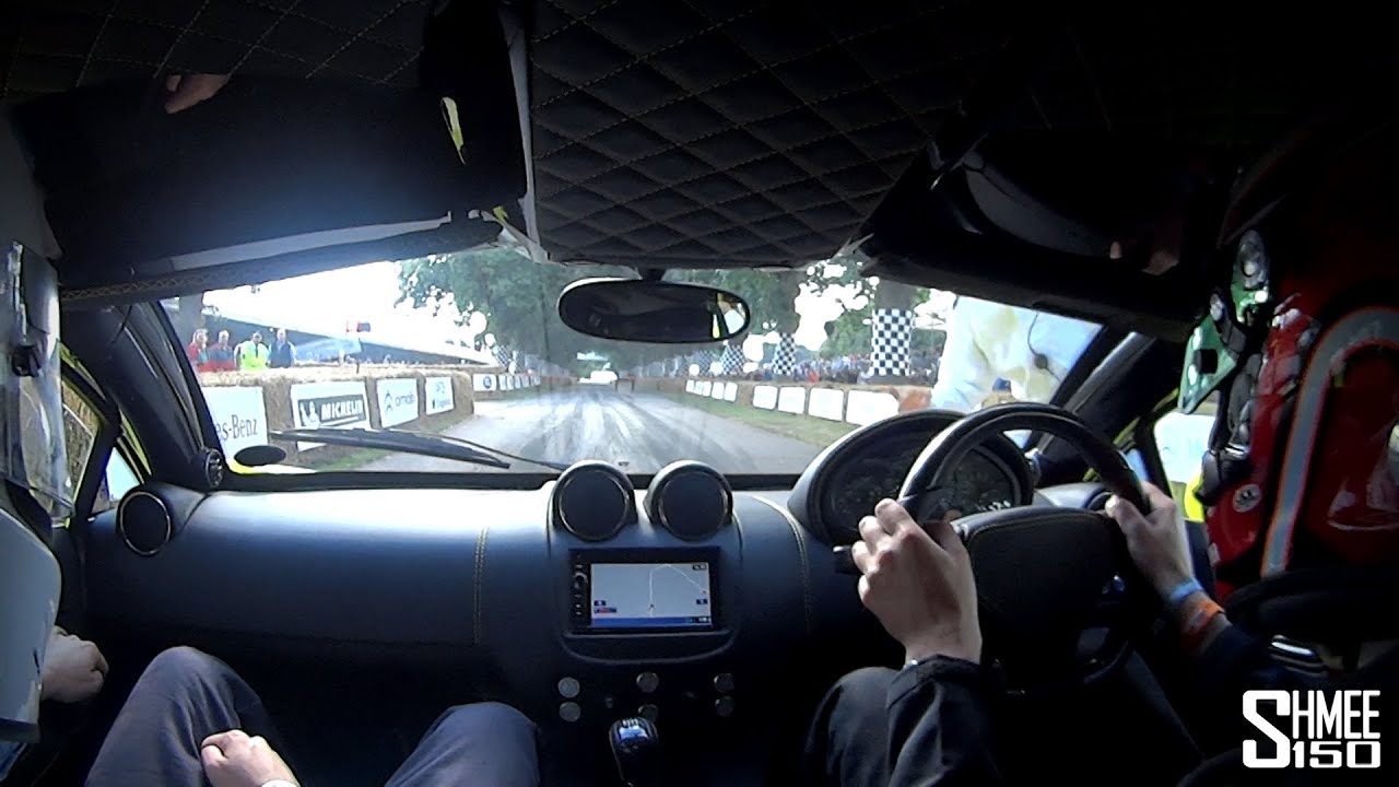 Arash AF8 Onboard Ride at the Goodwood Hillclimb