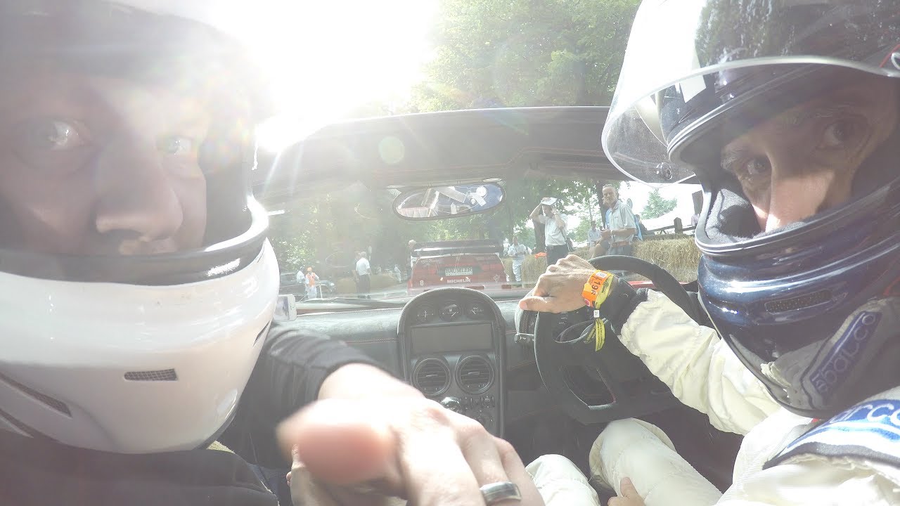 Up the Hill with Damon Hill - Noble M600 Speedster - Goodwood Festival of Speed 2017    Trade Price Cars 