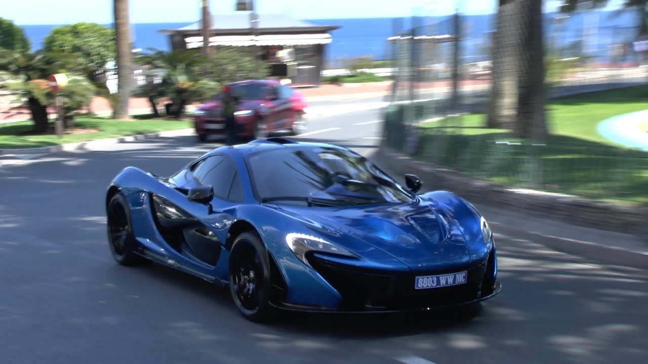 Lewis Hamilton's brand new McLaren P1 in Monaco!