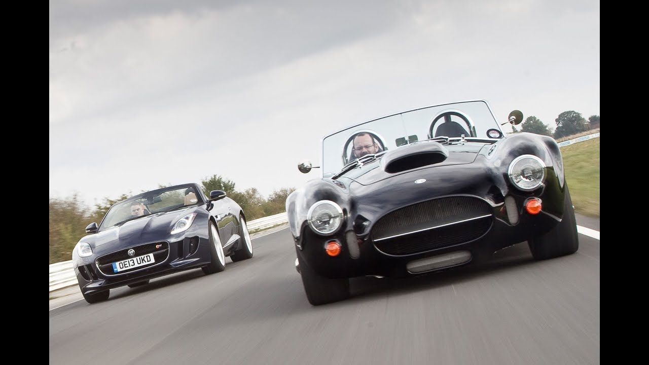 AC Cobra drag race: can an XCS Fusion outrun a Jaguar XKR-S?