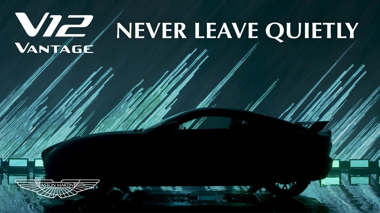 The new Aston Martin V12 Vantage | #NeverLeaveQuietly