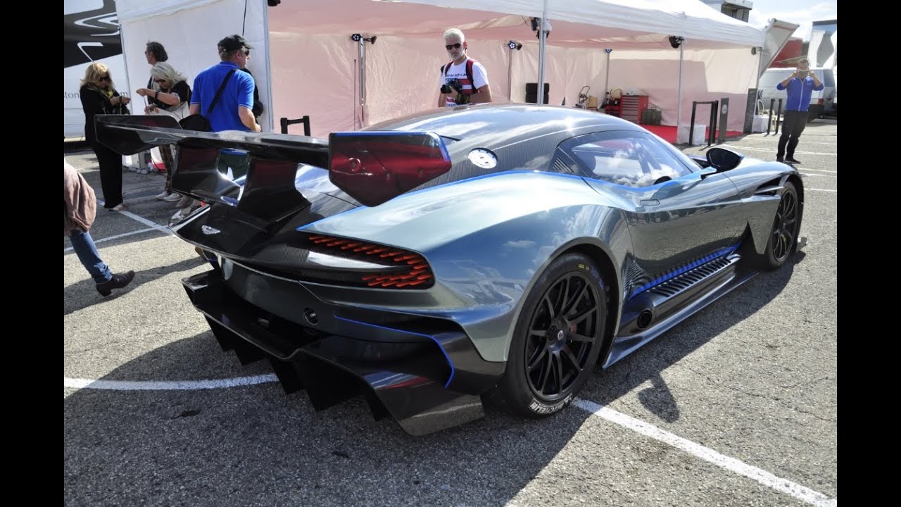 $2.3 million Aston Martin Vulcan - Insane V12 engine sound